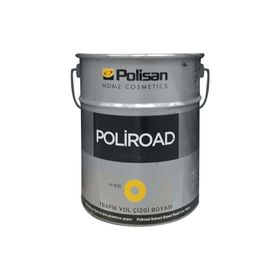 Polisan Beyaz 25 kg Poliroad Su Bazlı Yol Çizgi Boyası