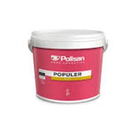 Polisan CI6381 Popüler 20 kg Yalın Beyaz Plastik Mat Duvar Boyası
