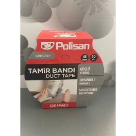Polisan Duct Tape Gri 48 mm x 10 m Tamir Bandı