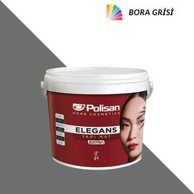 Polisan Elegans Bora Grisi 2.5 lt Yarı Mat İç Cephe Boyası