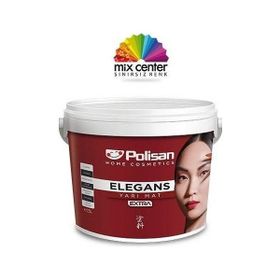 Polisan Elegans Extra Dingin Gri 15 lt Yarı Mat Silikonlu İç Cephe Duvar Boyası