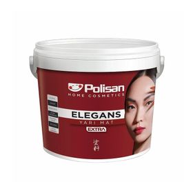 Polisan Elegans Extra Dingin Gri 7,5 lt Yarı Mat İç Cephe Duvar Boyası