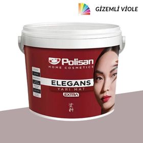 Polisan Elegans Extra Gizemli Viole 7,5 lt Yarı Mat İç Cephe Duvar Boyası