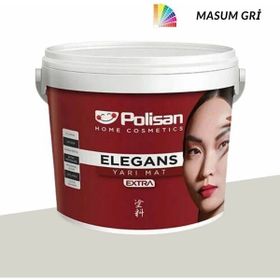 Polisan Elegans Extra Masum Gri 2.5 lt Yarı Mat İç Cephe Duvar Boyası