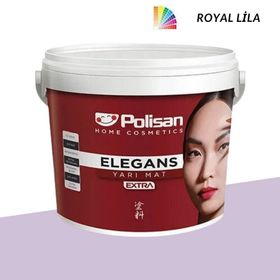 Polisan Elegans Extra Royal Lila 7,5 lt Yarı Mat İç Cephe Duvar Boyası