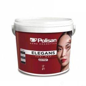 Polisan Elegans Extra Yalın Beyaz 7,5 lt Yarı Mat İç Cephe Duvar Boyası