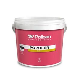 Polisan Işık Sarısı 3 kg Popüler Plastik Mat İç Cephe Boyası