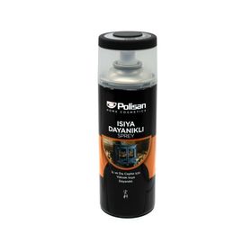 Polisan Isıya Dayanıklı Siyah 400 ml Sprey Boya