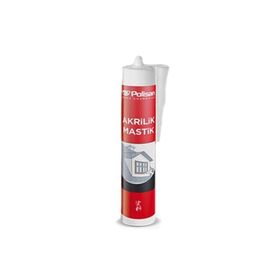 Polisan Mastik Beyaz 6x280 ml Akrilik Boya