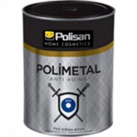 Polisan Mat Siyah 2.5 lt Polimetal Düz Boya