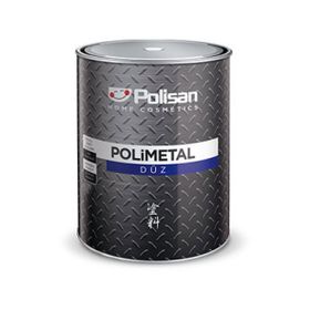 Polisan Mat Siyah 2.5 lt Polimetal Düz Boya