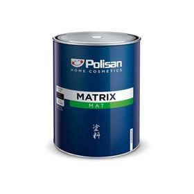 Polisan Matrix Enamel 020 Siyah 0.75 lt Sentetik Boya