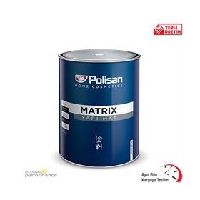 Polisan Matrix Mat Beyaz 2,5 lt İç Cephe Duvar Boyası