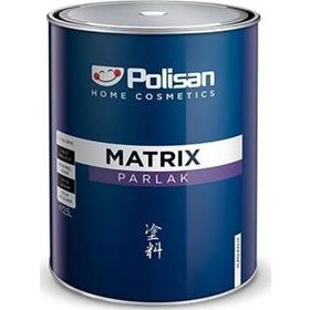 Polisan Matrix Siyah 15 lt Parlak Sentetik Boya