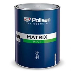 Polisan Matrix X1 Kokusuz Beyaz 0.75 lt Boya