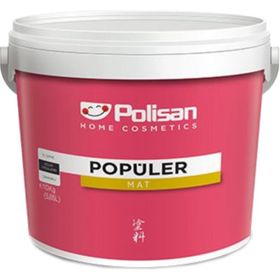 Polisan Mutlu Mavi 3 kg Popüler Plastik Mat İç Cephe Boyası