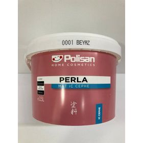 Polisan Perla Beyaz 2,5 lt Mat Silikonlu İç Cephe Duvar Boyası
