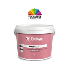 Polisan Perla Karizmatik Somon 12,5 lt Mat Silikonlu İç Cephe Duvar Boyası