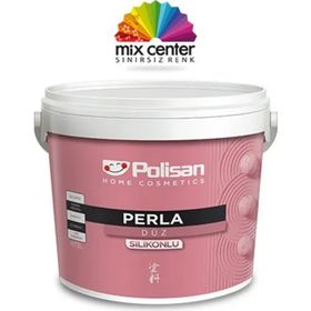 Polisan Perla Kemik 15 lt Mat Silikonlu Dış Cephe Boyası