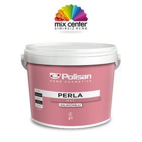 Polisan Perla Koyu Şampanya 12,5 lt Mat Silikonlu İç Cephe Duvar Boyası