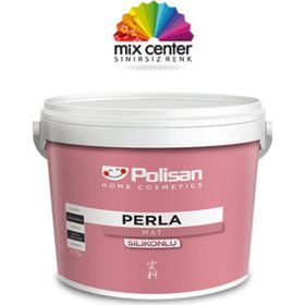 Polisan Perla Yediveren 2,5 lt Mat Silikonlu İç Cephe Duvar Boyası