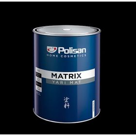 Polisan POLİSAN0042 Siyah 2,5 L Matrix Mat Yağlı Boya