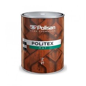 Polisan Politex 2.5 lt Dekoratif Yarı Mat Su Bazlı Ahşap Koruyucu Vernik