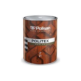 Polisan Politex Vernikli Parlak Kestane 0.75 lt Ahşap Koruyucu