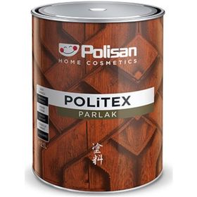 Polisan Politex Vernikli Parlak Siyah 0.75 lt Ahşap Koruyucu