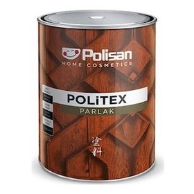Polisan Politex Vernikli Parlak Siyah 0.75 lt Ahşap Koruyucu