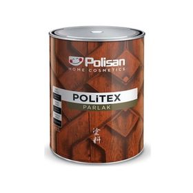 Polisan Politex Vernikli Parlak Siyah 0.75 lt Ahşap Koruyucu