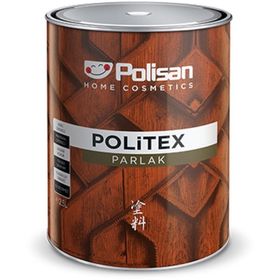 Polisan Politex Vernikli Parlak Siyah 0.75 lt Ahşap Koruyucu