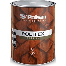 Polisan Politex Vernikli Parlak Siyah 0.75 lt Ahşap Koruyucu