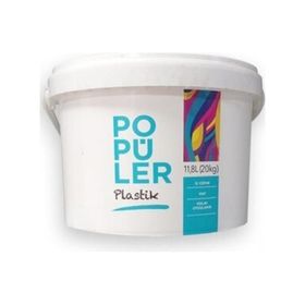 Polisan Popüler Işık Sarısı 20 kg Plastik Mat İç Cephe Boyası