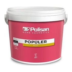 Polisan Popüler Karizmatik Gri 3 kg Plastik Mat İç Cephe Boyası