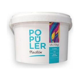 Polisan Popüler Kumsal Beji 10 kg Plastik Mat İç Cephe Boyası