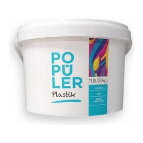 Polisan Popüler Sakin Gri 20 kg Plastik İç Cephe Boyası