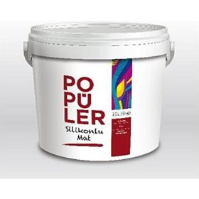Polisan Popüler Sakız Beyazı 20 kg Silikonlu Mat İç Cephe Boyası