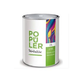 Polisan Popüler Sentetik 2,5 lt Beyaz Yağlı Boya