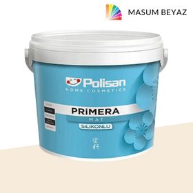 Polisan Primera Masum Beyaz 7,5 lt Mat Silikonlu İç Cephe Duvar Boyası
