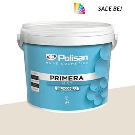 Polisan Primera Sade Bej 2,5 lt Mat Silikonlu İç Cephe Duvar Boyası