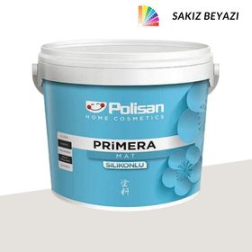 Polisan Primera Sakız Beyazı 15 lt Mat Silikonlu İç Cephe Boyası