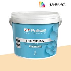 Polisan Primera Şampanya 15 lt Mat Silikonlu İç Cephe Duvar Boyası