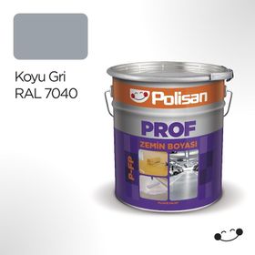Polisan Prof 5 kg Koyu Gri Zemin Boyası