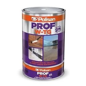 Polisan PROF W-TG 2K Şeffaf 1 kg Cam Boya