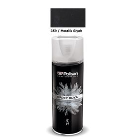 Polisan Siyah 400 ml Metalik Sprey