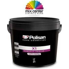 Polisan X1 Anti Aging Bora Grisi 0.7 lt Kokusuz Parlak İç/Dış Cephe Duvar Boyası