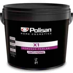 Polisan X1 Anti Aging Dingin Gri 0.7 lt Kokusuz Parlak İç/Dış Cephe Duvar Boyası