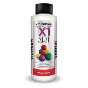 Polisan X1 Art 120 ml Varnısh Parlak Vernik