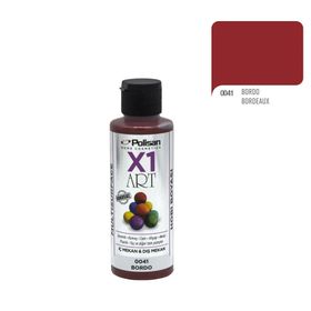 Polisan X1 Art Bordo 120 ml Multisurface Hobi Boyası